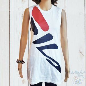 NWT FILA AUTHENTIC WOMEN'S WHITE T-SHIRT SIZE XS